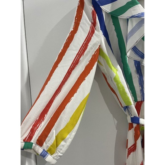 Wayne Cooper Ruffle Maxi Dress Size 8 - Picture 6 of 12